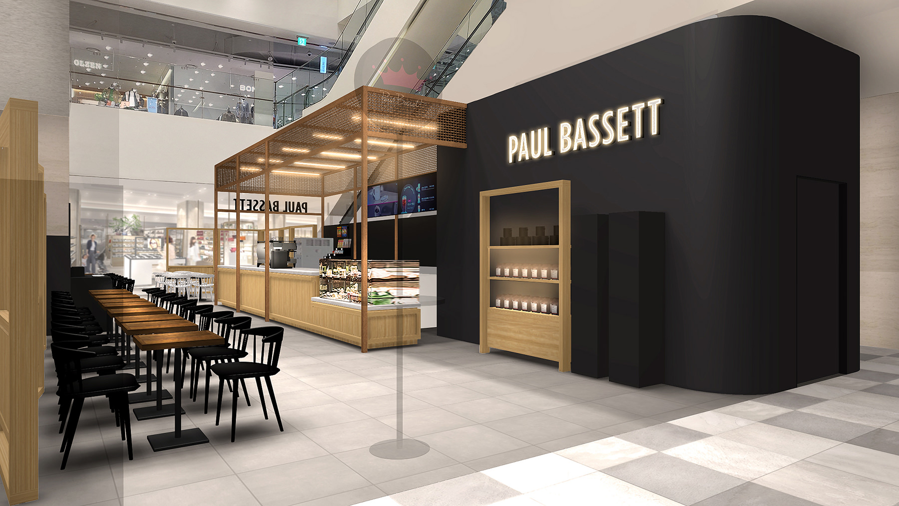 No.202  Paul Bassett Lotte Outlet Namak店