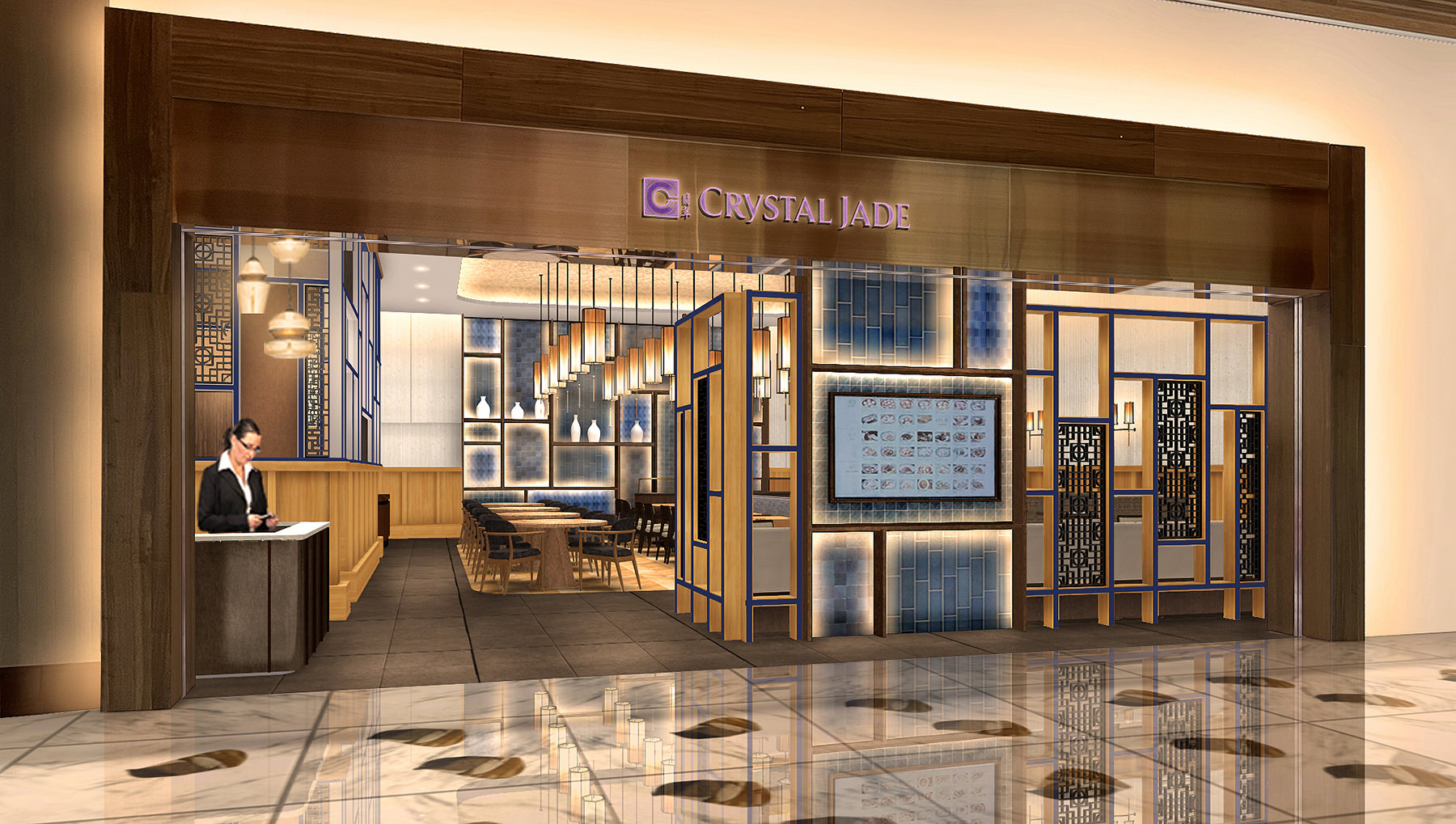 CRYSTAL JADE  INSPIRE店 韓国 OPEN